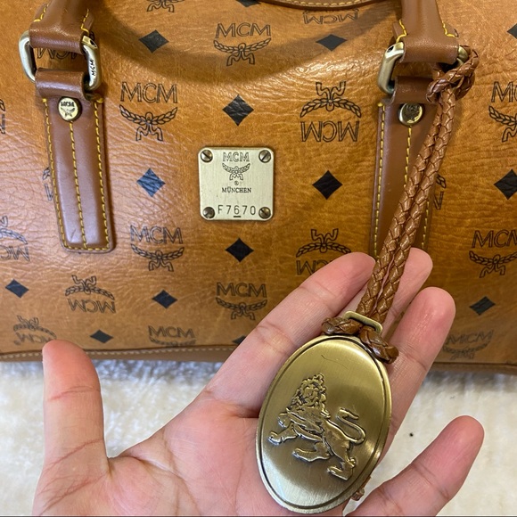 ❌ SOLD ❌ MCM VINTAGE BOSTON - Picture 7 of 12